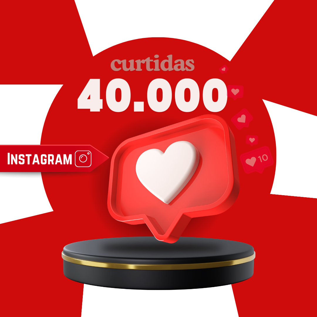 40.000 Curtidas Instagram
