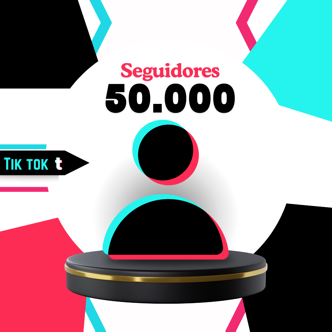 50.000  Seguidores Tiktok