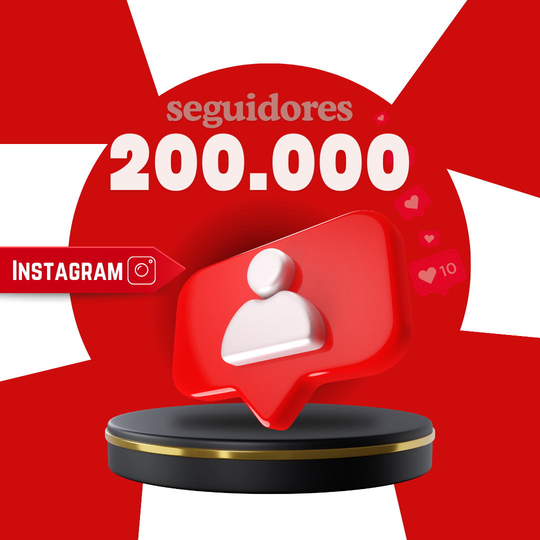 200.000 Seguidores Brasileiros