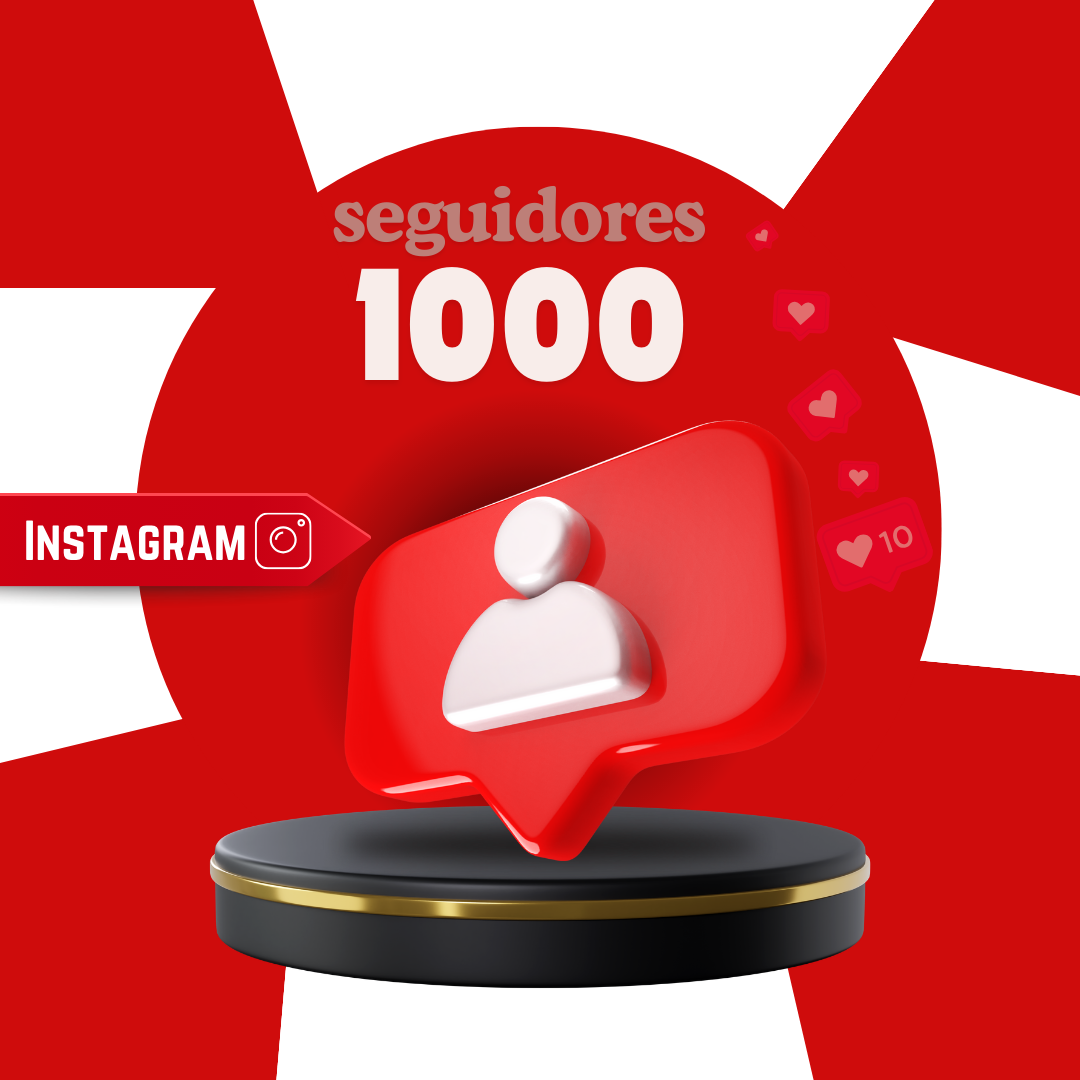 1000 Seguidores Brasileiros