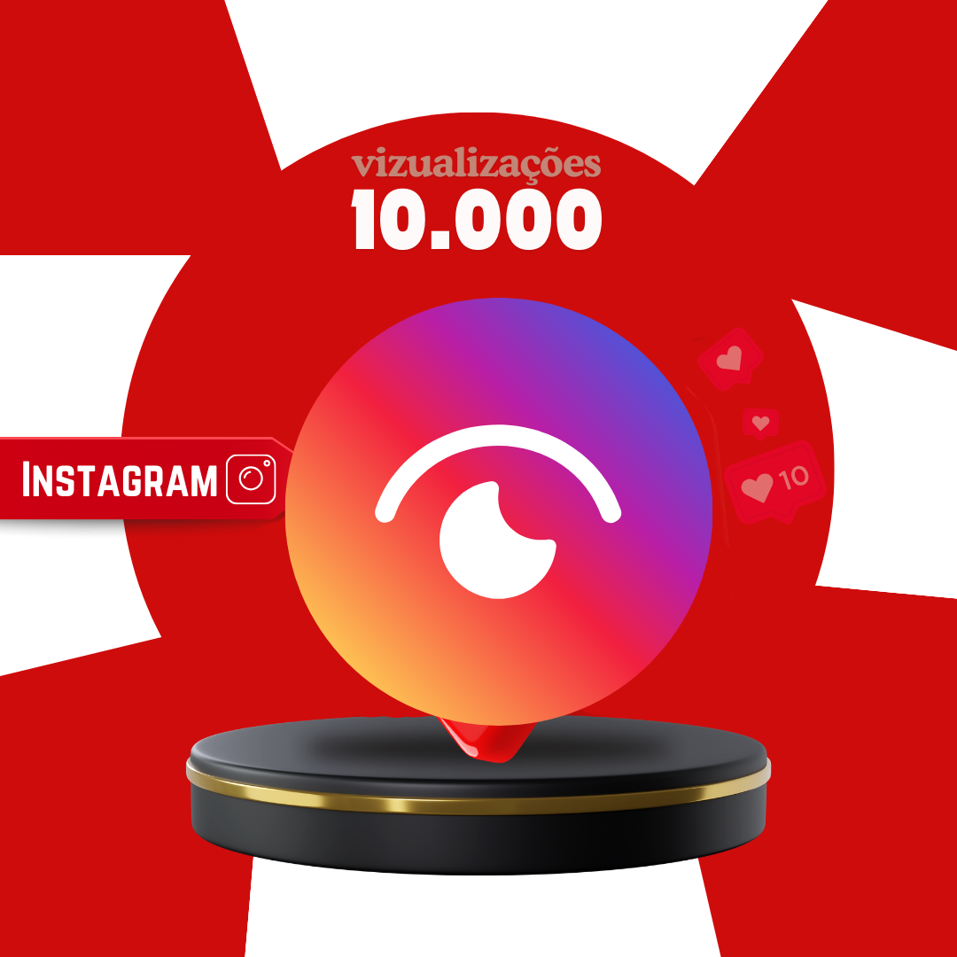 10.000 Visualizações Reels+Storys Instagram