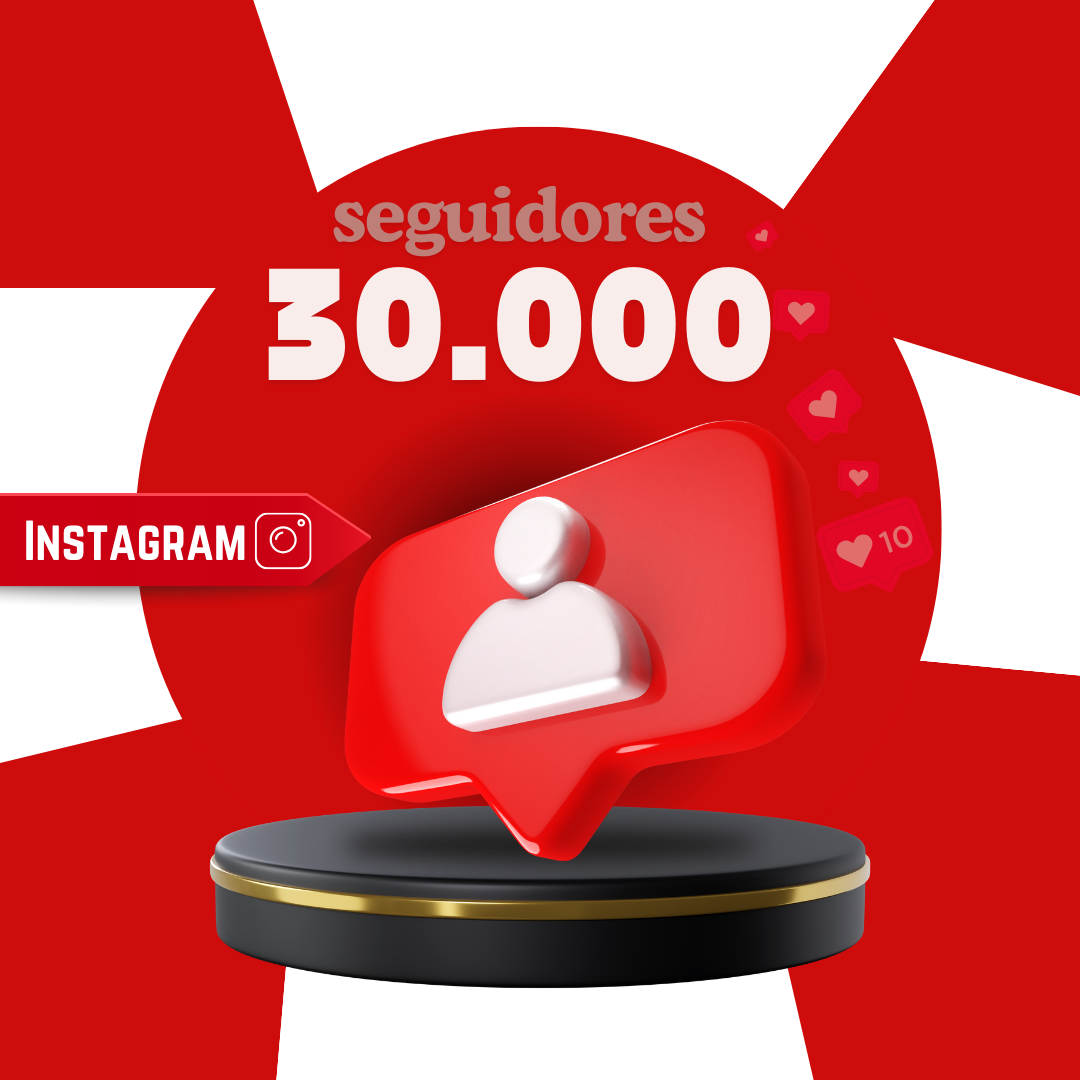 30,000 Seguidores Brasileiros
